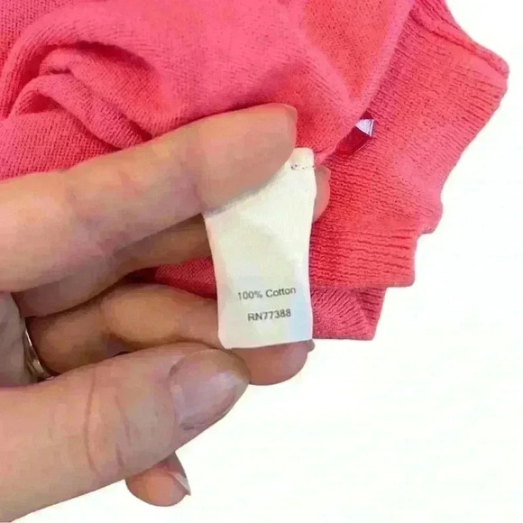 Classic J Crew Pink V-Neck Button Cardigan Sweater - Picture 8 of 8